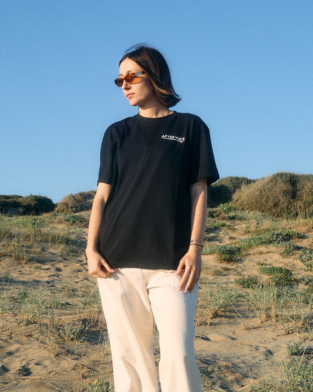 TEE AFTER WAVE ORIGINS | BLACK